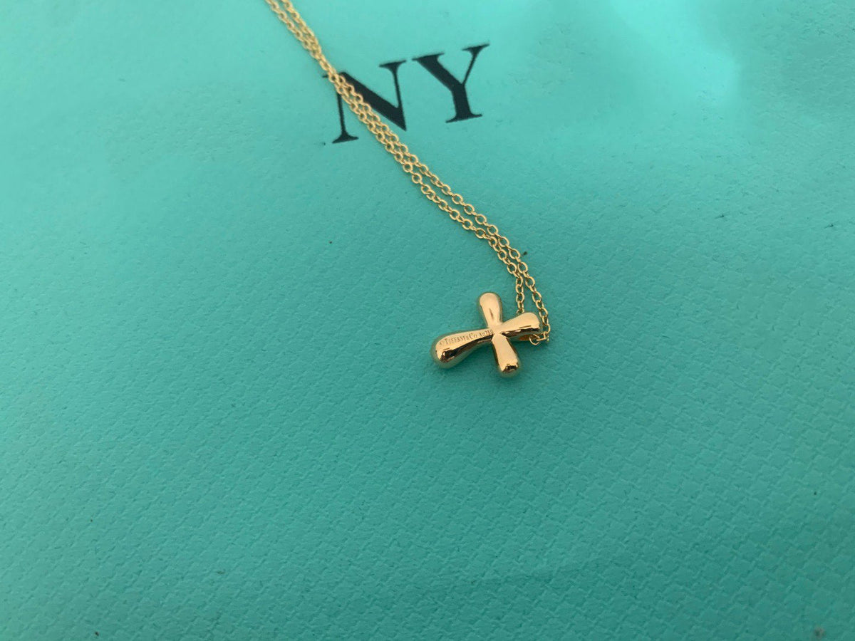 [Stellar jewels]CROSS PENDANT MINI BARE CROSS NECKLACE