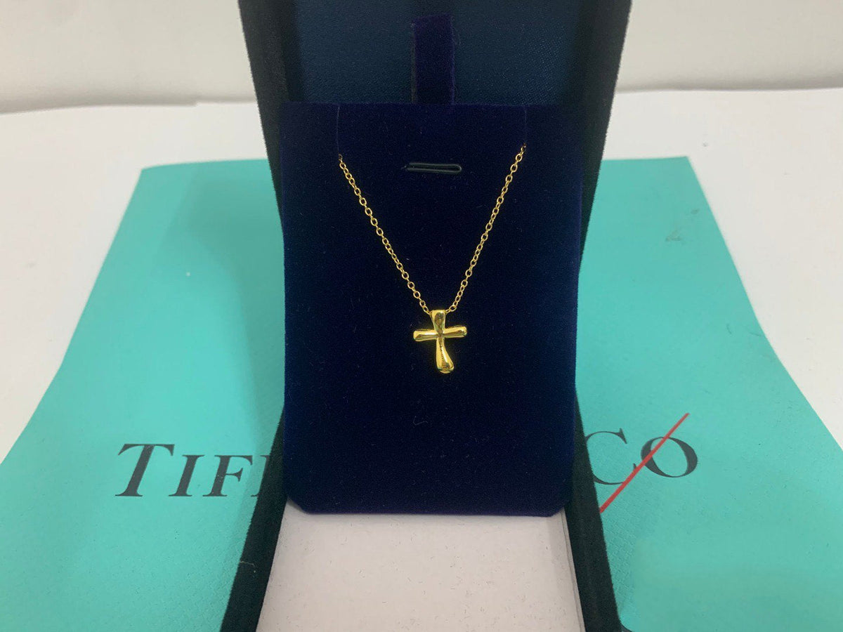 [Stellar jewels]CROSS PENDANT MINI BARE CROSS NECKLACE