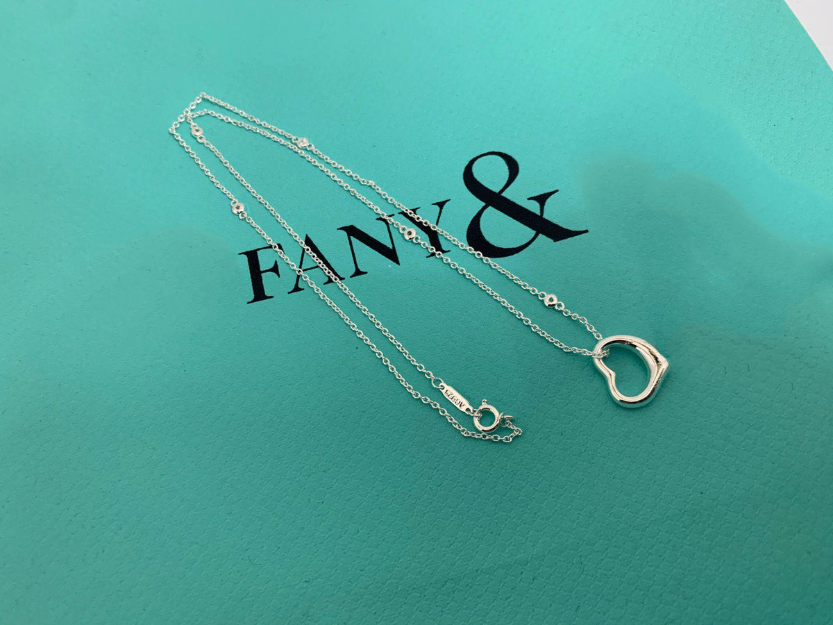 [Stellar jewels]HEART NECKLACE PENDANT STERLING