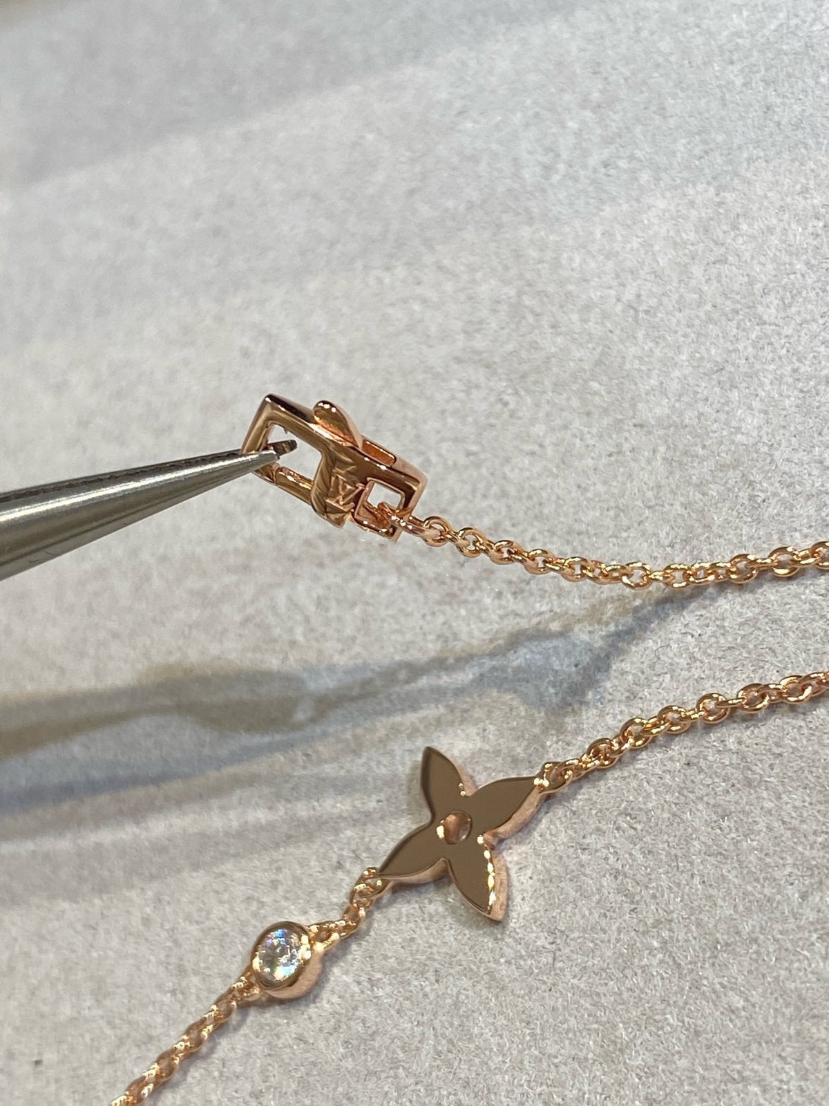 [Stellar Jewelry]STAR DIAMOND PINK GOLD BRACELET
