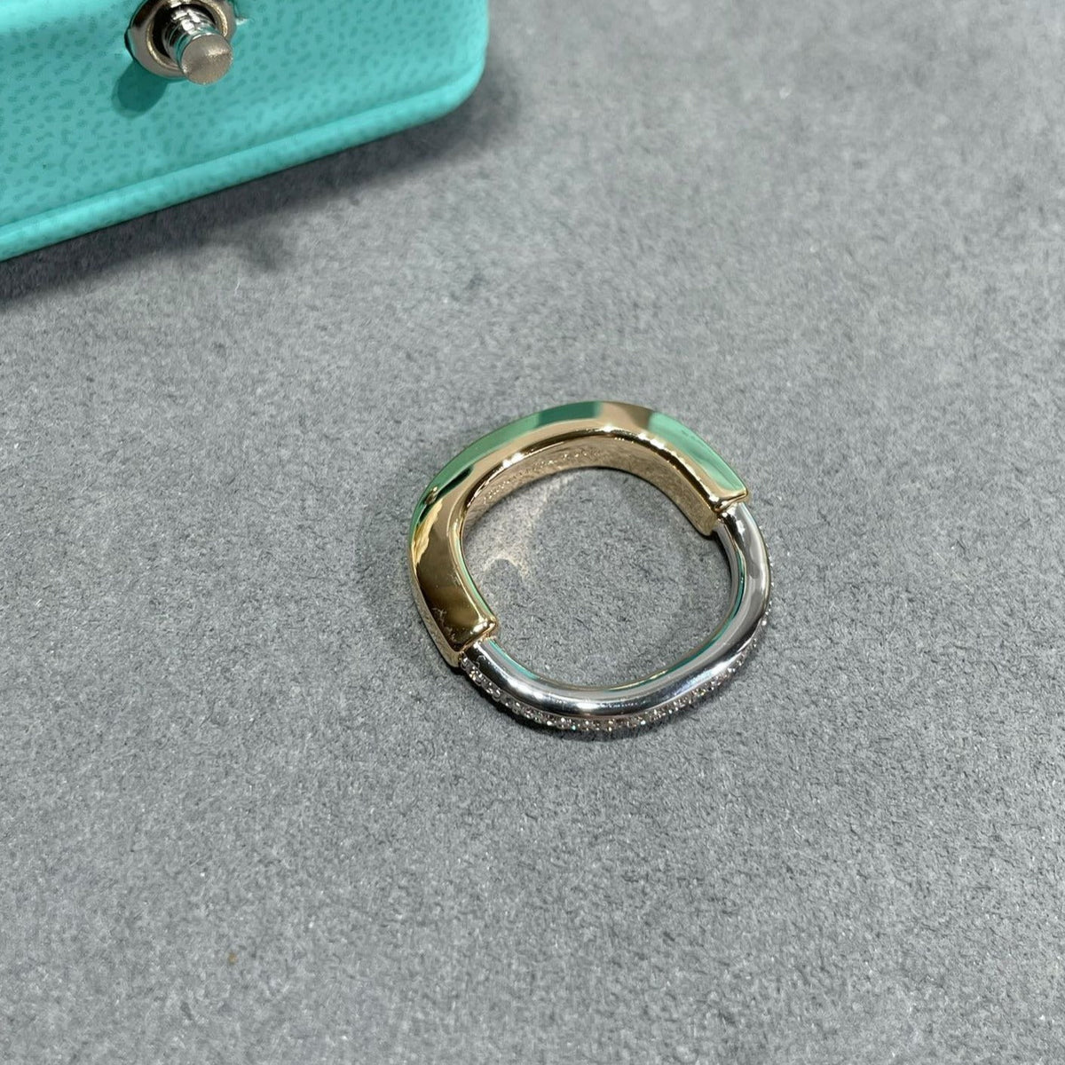 [Stellar jewels]LOCK DIAMOND RING