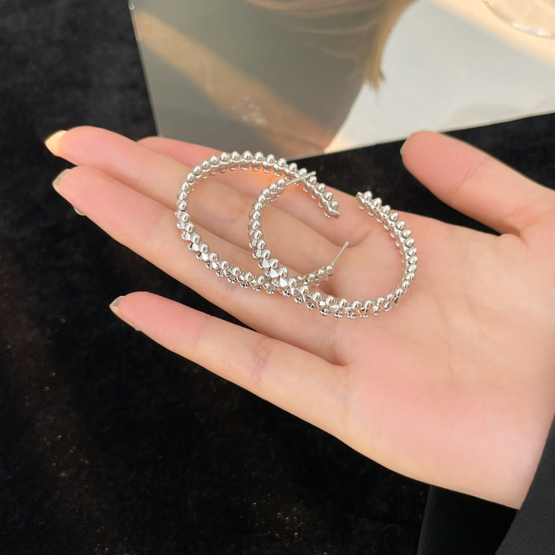 [Stellar Jewelry]CLASH HOOP EARRINGS