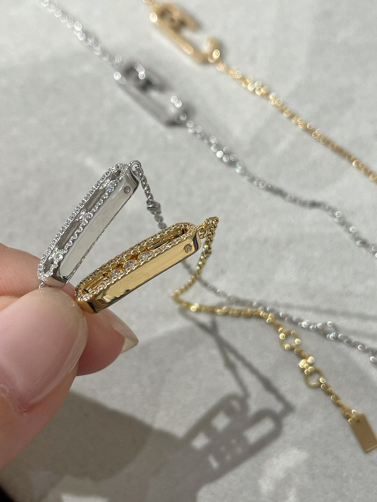 [Stellar Jewelry]BABY MOVE DIAMOND BRACELET(Adjustable length)