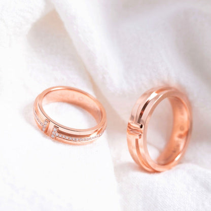 [Stellar jewels]T PINK GOLD RING