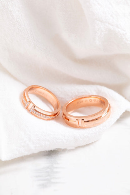 [Stellar jewels]T PINK GOLD RING