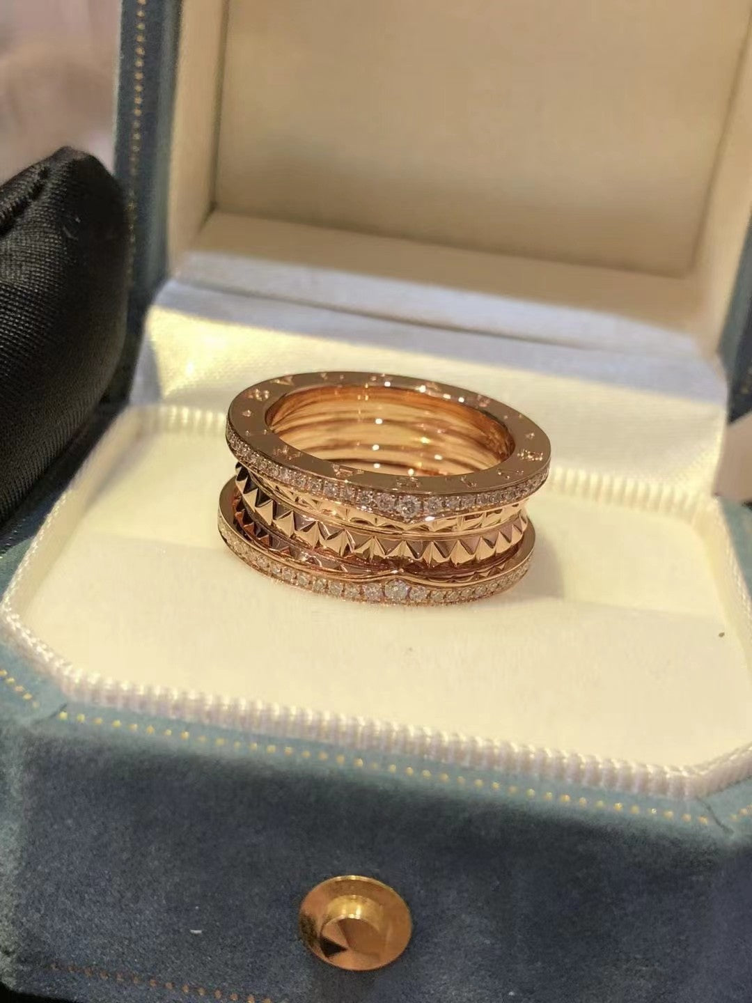 [Stellar Jewelry]ZERO 1 ROCK DIAMOND PINK GOLD
