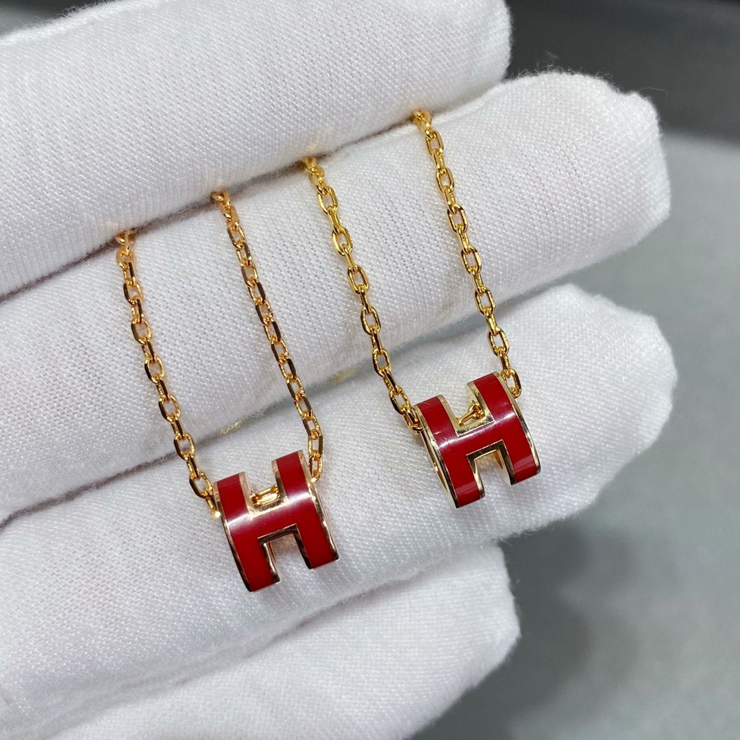[Stellar Jewelry]MINI POP H NECKLACE