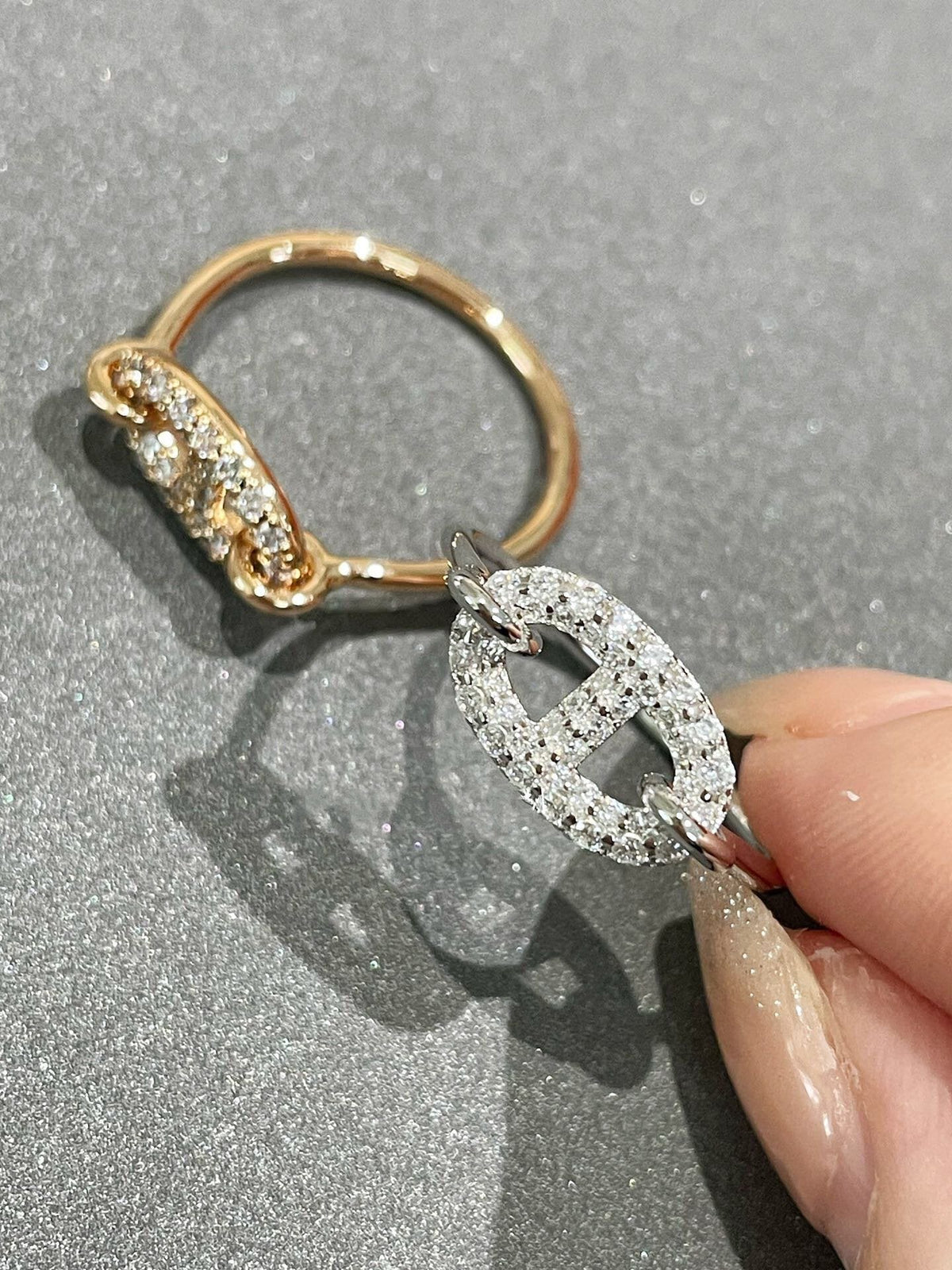 [Stellar Jewelry]RONDE SMALL DIAMOND RING