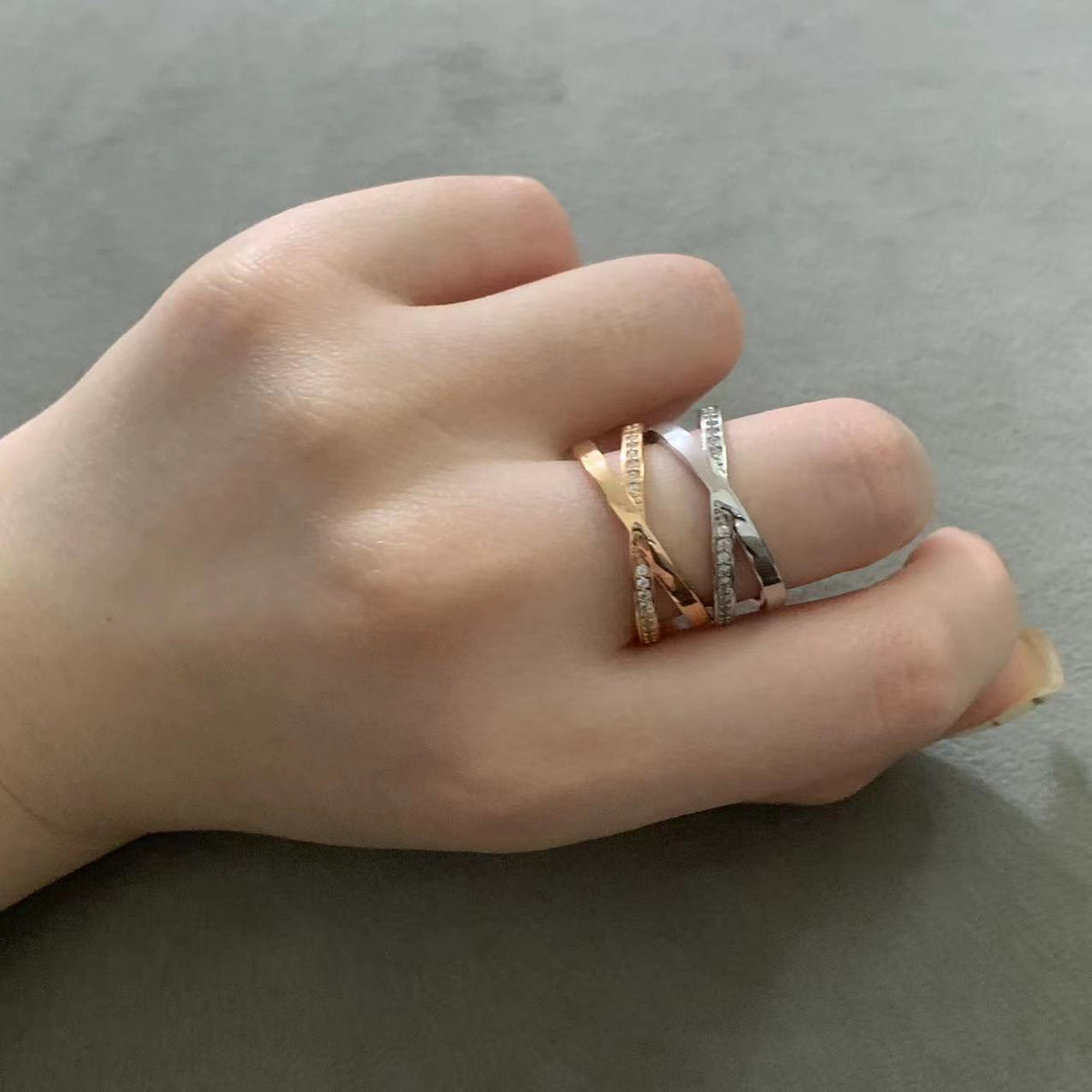 [Stellar jewels]ATLAS X DIAMOND RING