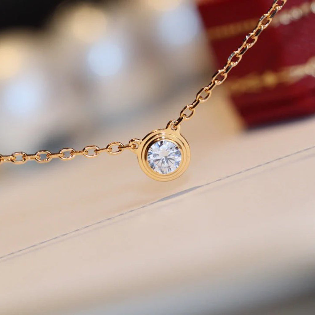 [Stellar Jewelry]DAMOUR DIAMOND NECKLACE