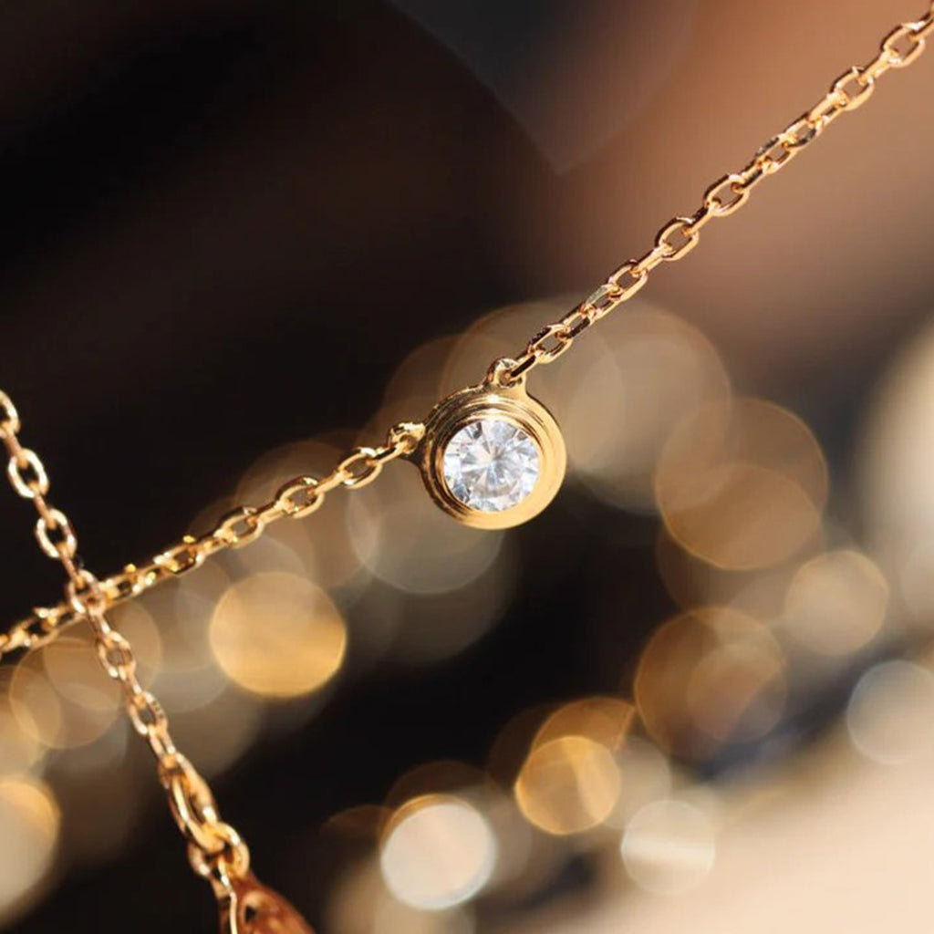 [Stellar Jewelry]DAMOUR DIAMOND NECKLACE