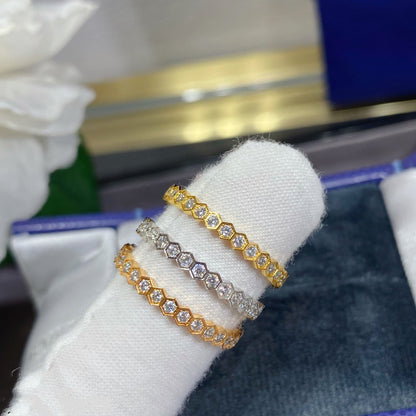 [Stellar Jewelry]BEE LOVE DIAMOND PAVED SMALL RING