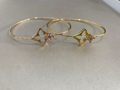 [Stellar Jewelry]Pink Diamond Bracelet