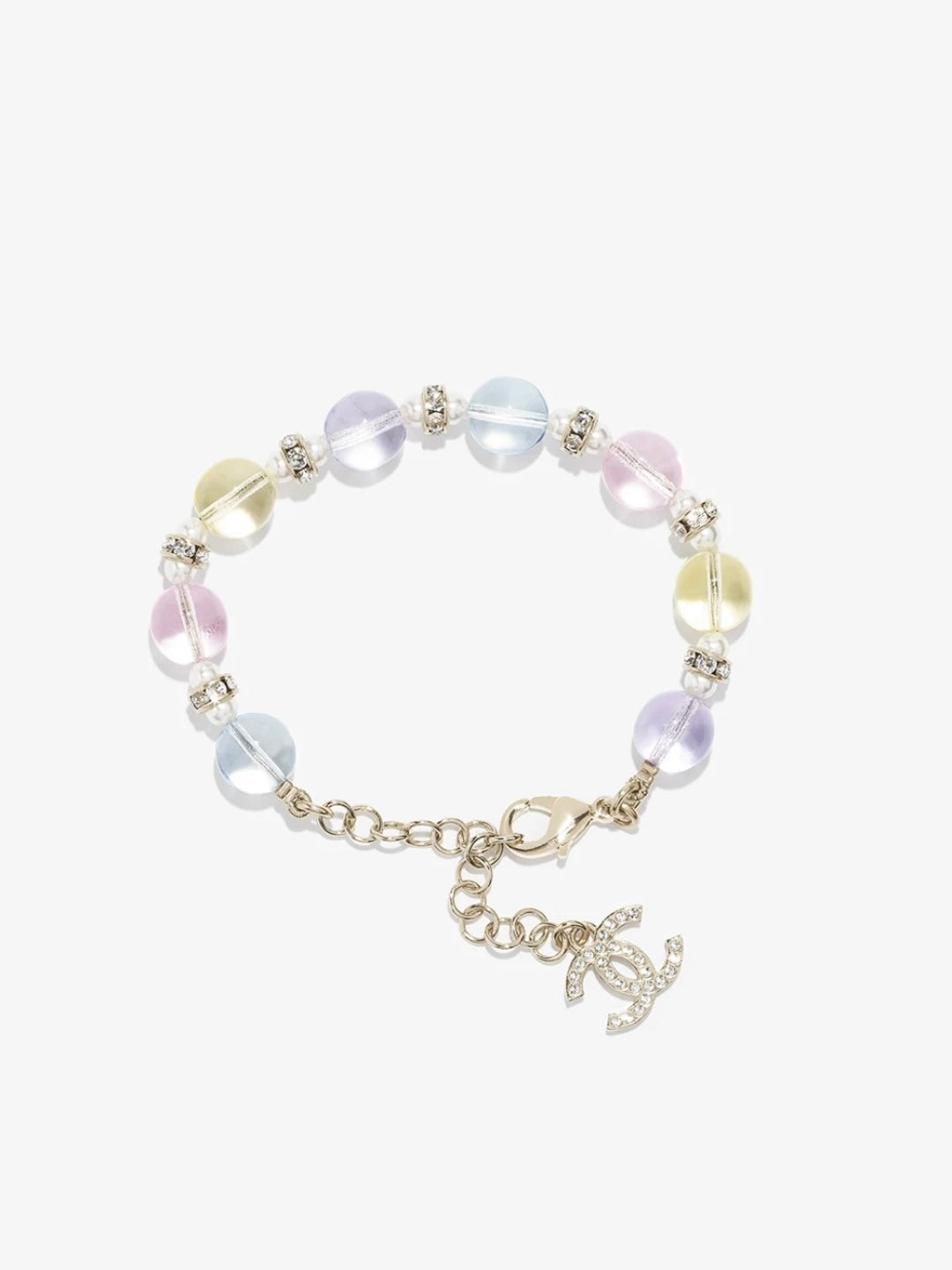 [Stellar Jewelry]Colorful Transparent Resin Bracelet