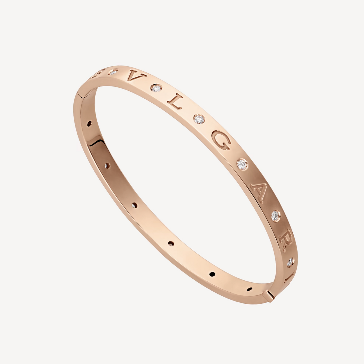 [Stellar Jewelry]ZERO 1 PINK GOLD 12 DIAMONDS BRACELET