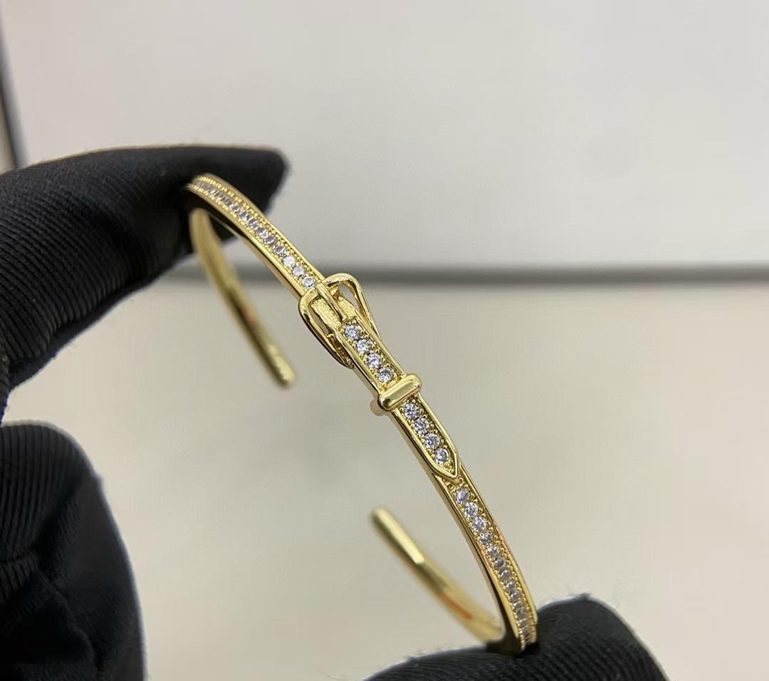 [Stellar Jewelry]DIAMOND-ENCRUSTED BRACELET THREE COLORS