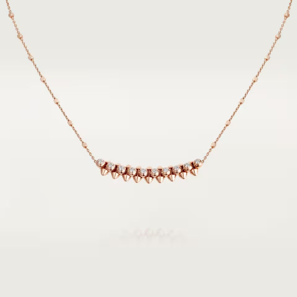[Stellar Jewelry]CLASH  MEDIUM DIAMOND NECKLACE