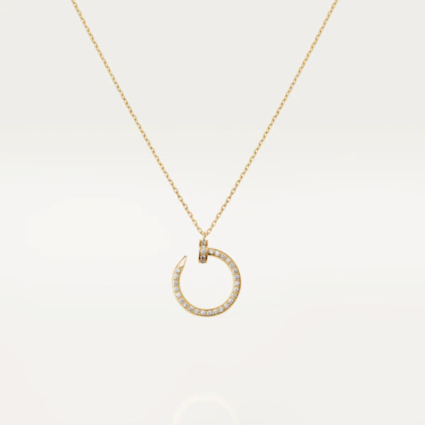 [Stellar Jewelry]JUSTE NECKLACE GOLD DIAMONDS