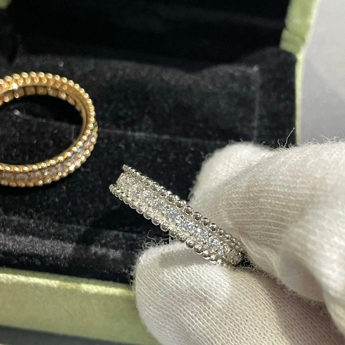 [Stellar Jewelry]PERLEE DIAMOND ROSE GOLD RING