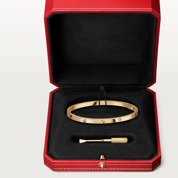 [Stellar Jewelry]LOVE BRACELET 3.65MM 10 DIAMONDS