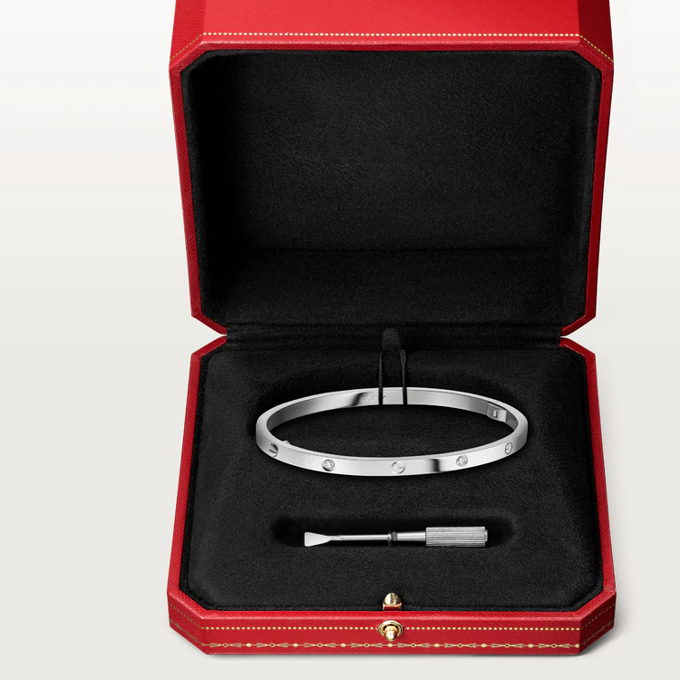 [Stellar Jewelry]LOVE BRACELET 3.65MM 6 DIAMONDS