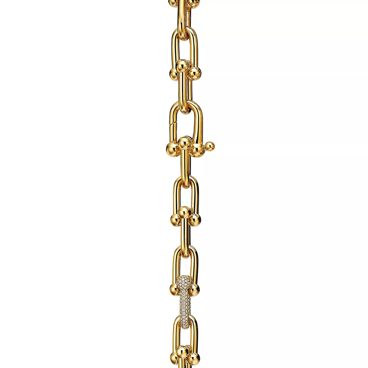 [Stellar jewels]HARDWEAR LARGE LINK GOLD DIAMOND BRACELET