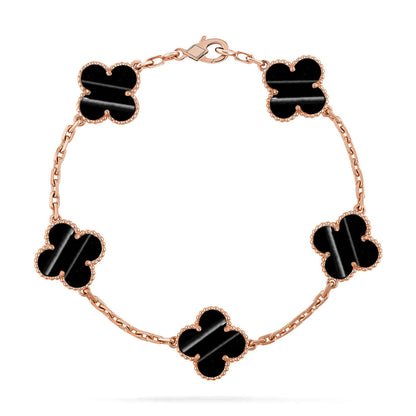[Stellar Jewelry] CLOVER 5 MOTIF PULSAR STONE BRACELET COLLECTION