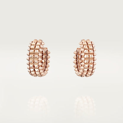 [Stellar Jewelry]CLASH 9.2MM DOUBLE ROW EARRINGS