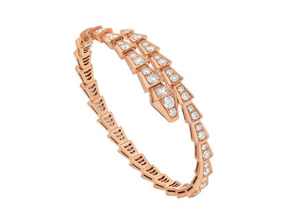 [Stellar Jewelry]SERPENTI BRACELET 6.8MM PINK GOLD DIAMOND