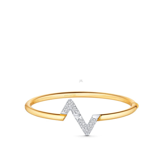 [Stellar Jewelry]VOLTE UPSITE DOWN GOLD DIAMOND BRACELET
