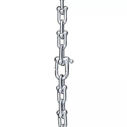 [Stellar jewels]HARDWEAR SMALL LINK 26 MOTIF SILVER BRACELET
