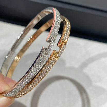 [Stellar Jewelry]LIENS VIDENCE DIAMOND PAVED BRACELET