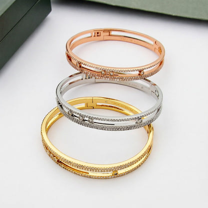 [Stellar Jewelry]Move Romane pavé bangle