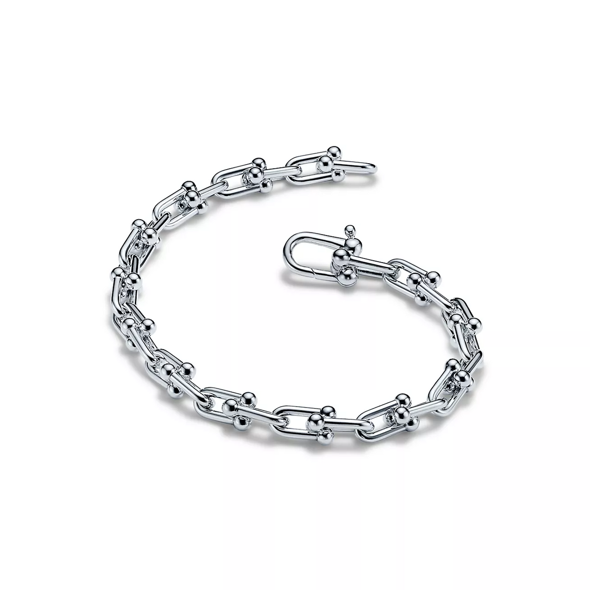 [Stellar jewels]HARDWEAR SMALL LINK 26 MOTIF SILVER BRACELET