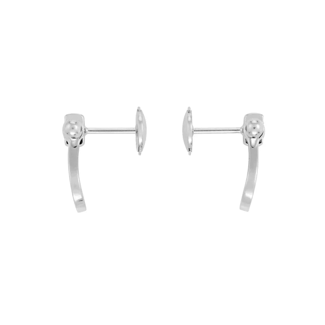 [Stellar Jewelry]FORCE 10 FULL DIAMOND STUD EARRINGS MINI MODEL