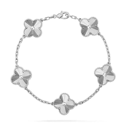 [Stellar Jewelry] CLOVER 5 MOTIF LASER BRACELET COLLECTION