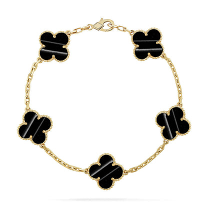 [Stellar Jewelry] CLOVER 5 MOTIF PULSAR STONE BRACELET COLLECTION
