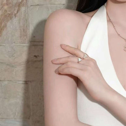 [Stellar Jewelry]BVLGARI Double Fan Open-Faced Ring