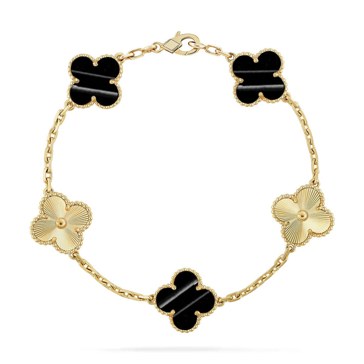 [Stellar Jewelry] CLOVER 5 MOTIF PULSAR STONE BRACELET COLLECTION
