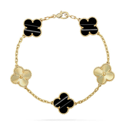 [Stellar Jewelry] CLOVER 5 MOTIF PULSAR STONE BRACELET COLLECTION