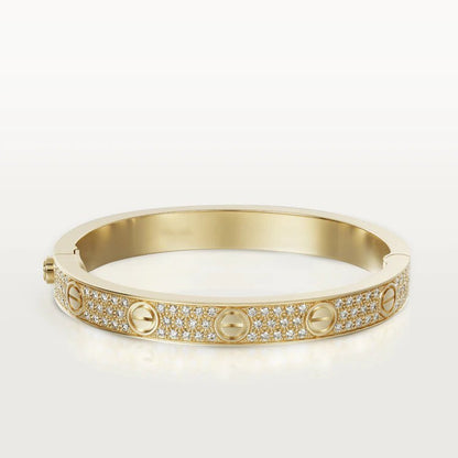 [Stellar Jewelry]LOVE BRACELET 6.1MM DIAMOND-PAVED
