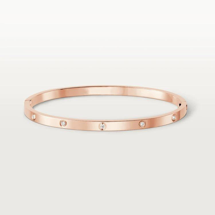 [Stellar Jewelry]LOVE BRACELET 3.65MM 10 DIAMONDS