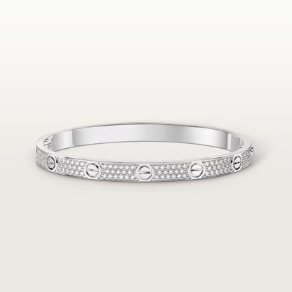 [Stellar Jewelry]LOVE BRACELET 4.8MM DIAMOND-PAVED