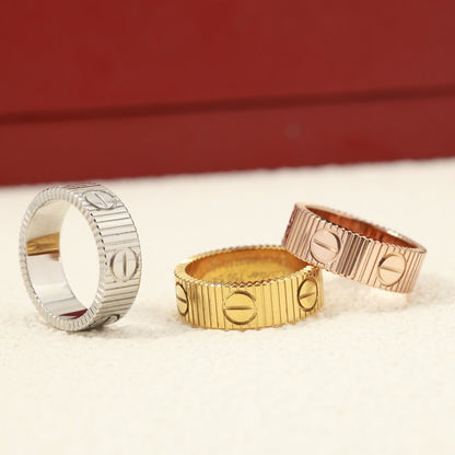 [Stellar Jewelry] 2025 NEW LOVE RING BRUSHED STYLE