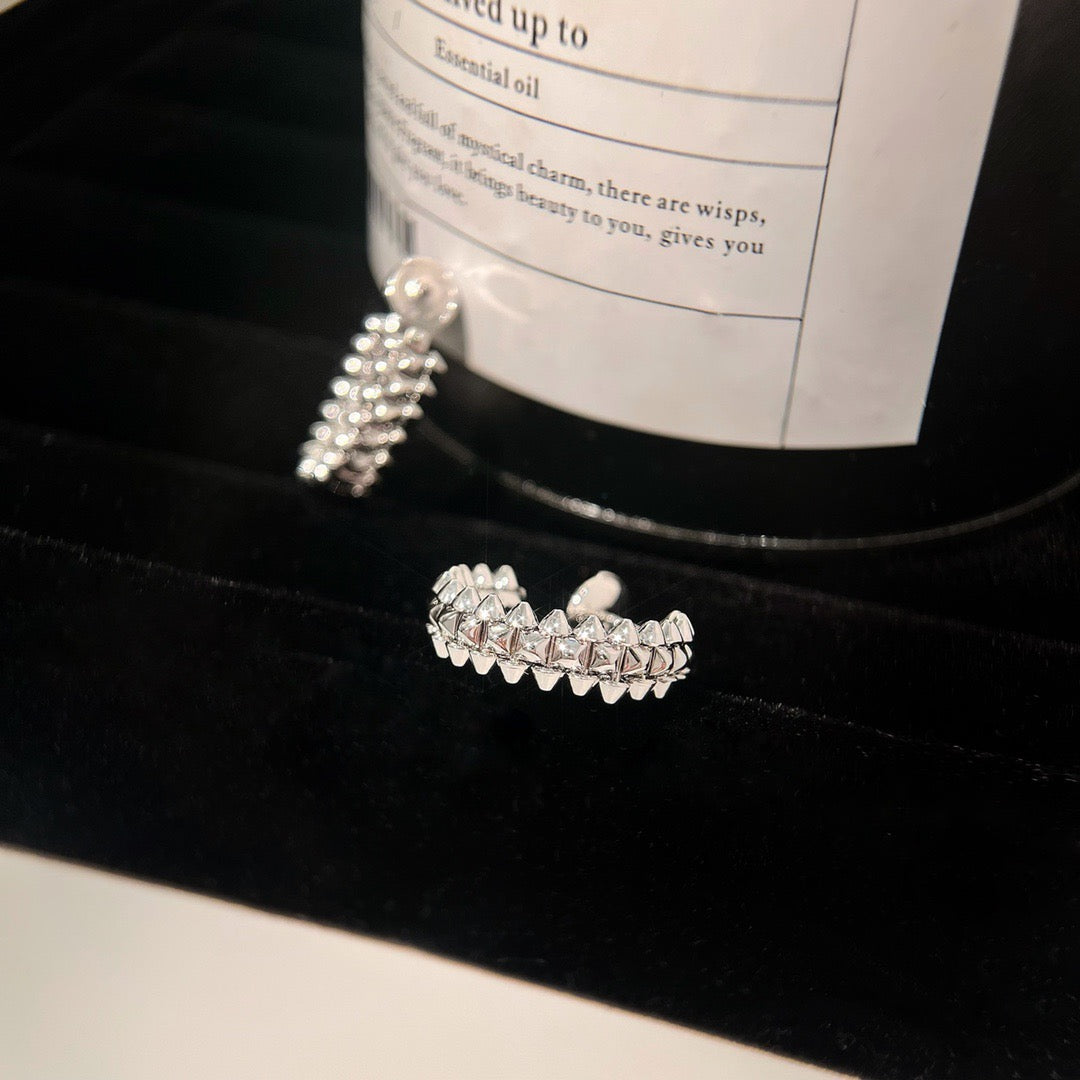 [Stellar Jewelry]CLASH SMALL HOOP EARRINGS