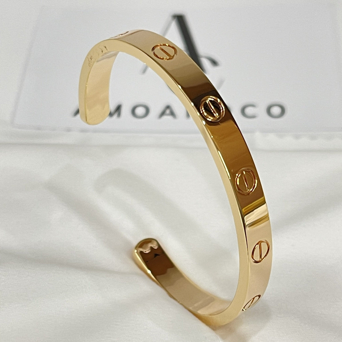 [Stellar Jewelry]LOVE BRACELET 6.1MM OPEN CUFF