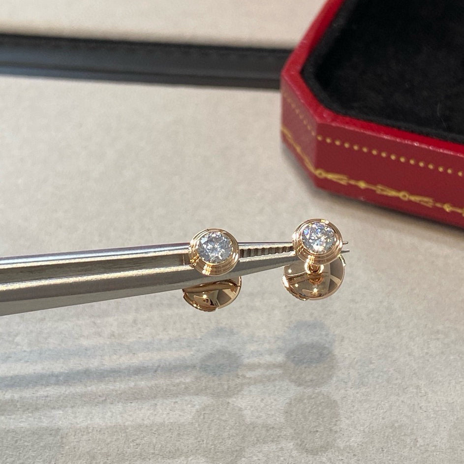 [Stellar Jewelry]DAMOUR DIAMOND EARRINGS