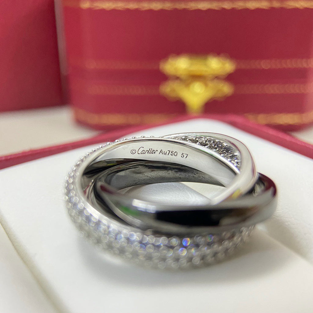 [Stellar Jewelry]TRINITY 3.2MM RING BLACK CERAMIC