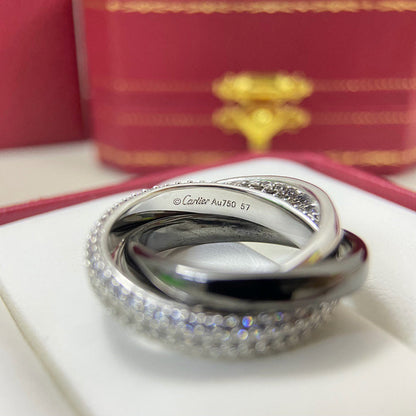 [Stellar Jewelry]TRINITY 3.2MM RING BLACK CERAMIC