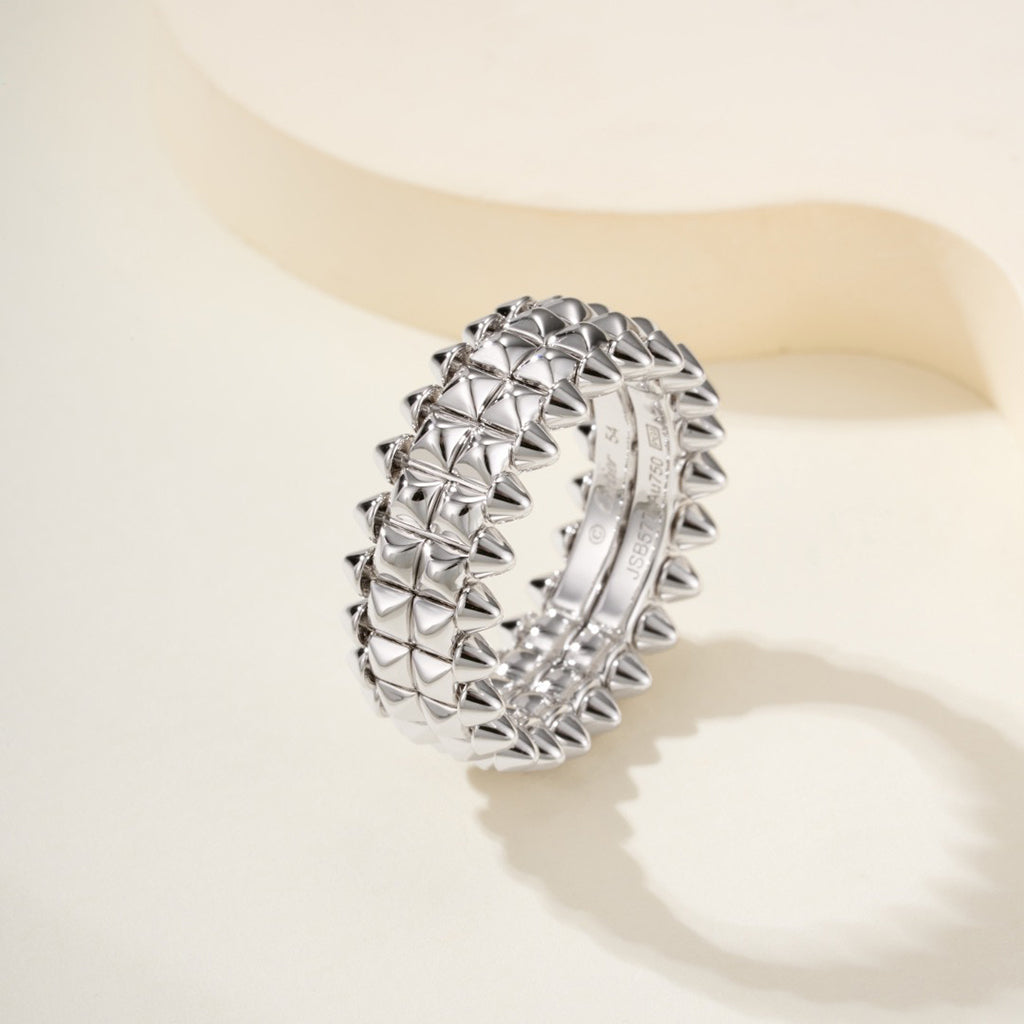 [Stellar Jewelry]CLASH 9.2MM DOUBLE ROW RING